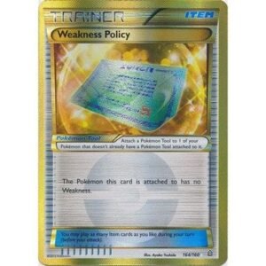 XY Primal Clash 164/160 Weakness Policy (Secret Rare)