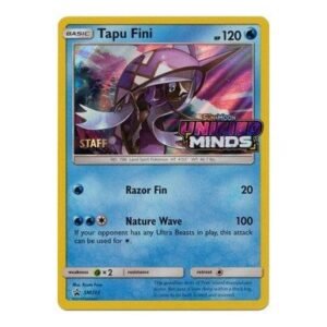 Sun & Moon Promo SM203 Tapu Fini (Staff)