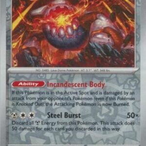 SV Twilight Masquerade 123/167 Heatran (Reverse Holo)