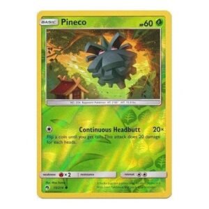 SM Lost Thunder 15/214 Pineco (Reverse Holo)