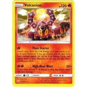SM Unbroken Bonds 025/214 Volcanion (Non-Holo)