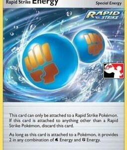 Battle Styles 140/163 Rapid Strike Energy (Prize Pack League Promo Non-Holo)