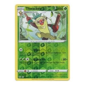 Sword & Shield (Base) 012/202 Thwackey (Reverse Holo)