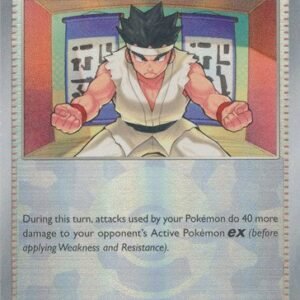 SV Prismatic Evolutions 096/131 Black Belt'sPractice #096 (POKE BALL Pattern Holo)