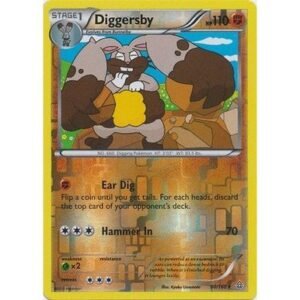 XY Primal Clash 90/160 Diggersby (Reverse Holo)