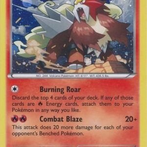 XY Ancient Origins 014/98 Entei (Cosmo Holo)