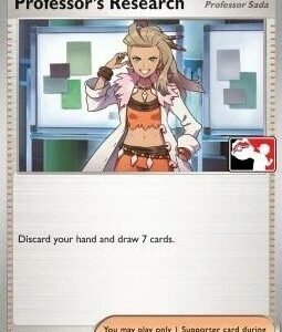 Scarlet & Violet (Base Set) 189/198 Professor's Research [Sada] (Prize Pack League Promo Non-Holo)