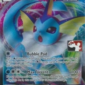 Evolving Skies 030/203 Vaporeon VMAX (Prize Pack League Promo)