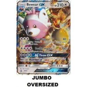 JUMBO Sun & Moon Promo SM034 Bewear GX