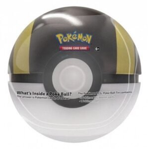 Pokemon Ultra Ball Tin (Black, Gold, & White)