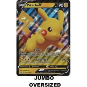 JUMBO Sword & Shield Promo SWSH061 Pikachu V