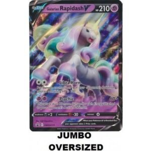 JUMBO Sword & Shield Promo SWSH111 Galarian Rapidash V