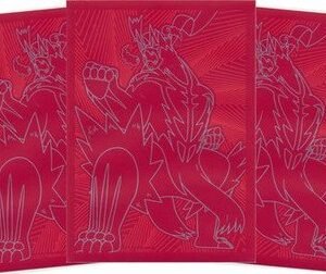 SWSH Battle Styles Urshifu Single Strike Sleeves (65) (Red)