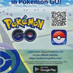 Pokemon GO App Online Dual Deck Code Sheet