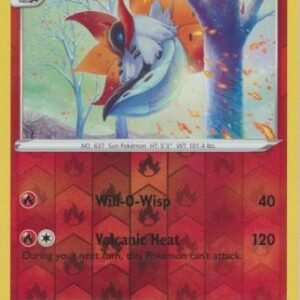 Crown Zenith 025/159 Volcarona (Reverse Holo)