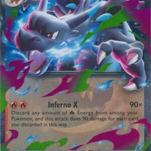 ME Phantasmal Flames 013/094 Mega Charizard X ex (Half Art)