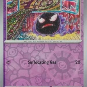 Scarlet & Violet 151 092/165 Gastly (Reverse Holo)