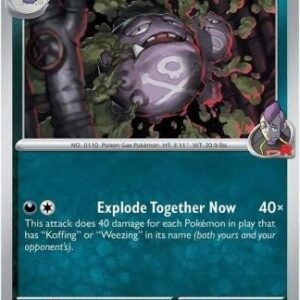 SV Destined Rivals 126/182 Team Rocket’s Weezing