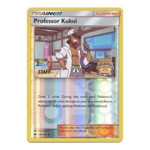 Sun and Moon (Base Set) 128/149 Professor Kukui (Regional League Promo STAFF)