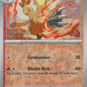 SV Destined Rivals 041/182 Combusken (Reverse Holo)