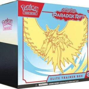Scarlet and Violet Paradox Rift Elite Trainer Box Roaring Moon (Blue & Yellow)
