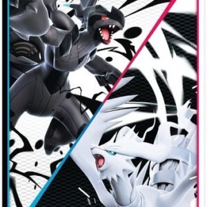 Black Bolt White Flare Double-sided Poster
