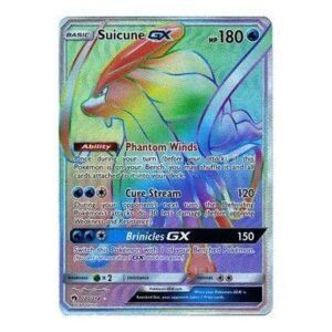 SM Lost Thunder 220/214 Suicune GX (Rainbow Rare)
