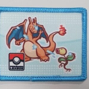 PokÃ©mon League Iron On Patch Charizard and Bellsprout