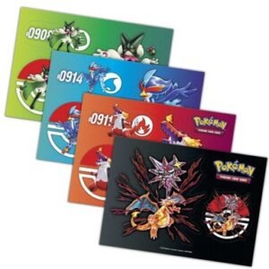 Collector's Chest Paldea Starters & Tera Charizard Autumn 2023 Sticker Set