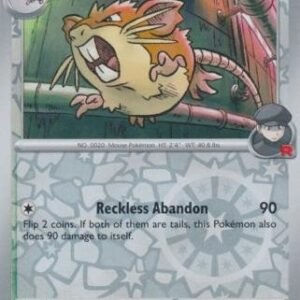 SV Destined Rivals 148/182 Team Rocket's Raticate (Reverse Holo)