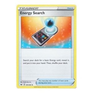 Sword & Shield (Base) 161/202 Energy Search