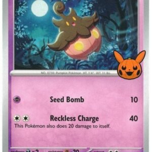 SV Paradox Rift 077/182 Pumpkaboo (Pikachu Pumpkin Stamp)