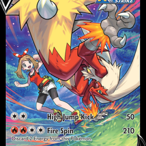 SWSH Silver Tempest TG14/TG30 Blaziken V (Full Art)