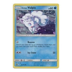 SM Guardians Rising 21/145 Alolan Vulpix (Alternative Art Holo)