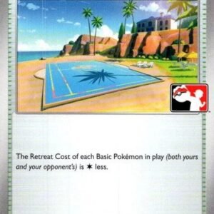 Scarlet & Violet (Base Set) 167/198 Beach Court (Prize Pack League Promo Non-Holo)