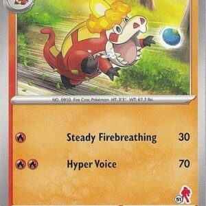 SV Paldea Evolved 036/193 Crocalor (Armarouge Symbol 51)