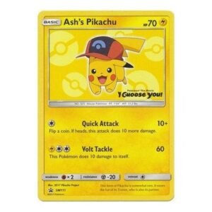 Sun & Moon Promo SM111 Ash's Pikachu (Yellow)