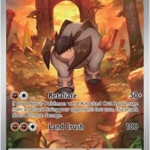 SV White Flare 135/086 Terrakion (Illustration Rare)