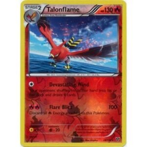 XY Base Set 28/146 Talonflame (Reverse Holo)