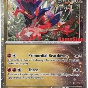 SV Temporal Forces 119/162 Koraidon (Cosmo Holo GameStop Stamp)