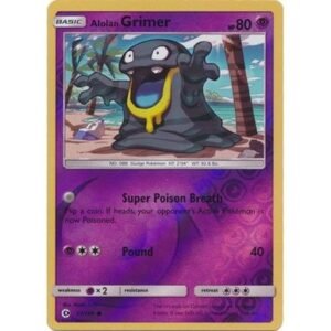 Sun and Moon (Base Set) 57/149 Alolan Grimer (Reverse Holo)