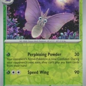 Scarlet & Violet 151 049/165 Venomoth (Reverse Holo)
