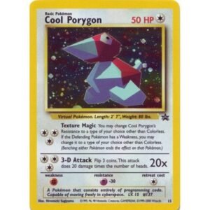 Pokemon Black Star Promo 15 Cool Porygon