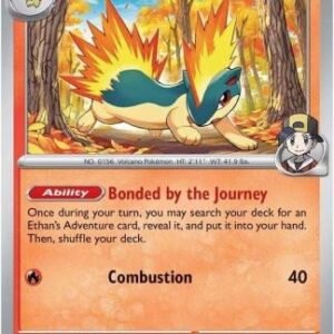 SV Destined Rivals 033/182 Ethan's Quilava (Prize Pack League Promo Non-Holo)