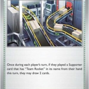 SV Destined Rivals 173/182 Team Rocket's Factory (Prize Pack League Promo Cosmo Holo)
