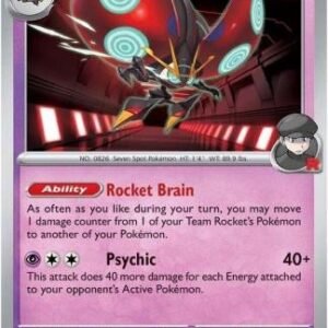SV Destined Rivals 089/182 Team Rocket’s Orbeetle