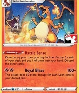 Vivid Voltage 025/185 Charizard (Prize Pack League Promo Non-Holo)