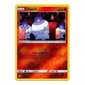 SM Unified Minds 027/236 Litwick (Reverse Holo)