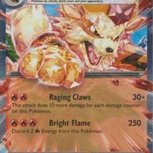 Scarlet & Violet (Base Set) 032/198 Arcanine ex (Half Art)