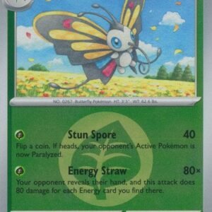 ME Ascended Heroes 013/217 Beautifly (Reverse Holo ENERGY SYMBOL)